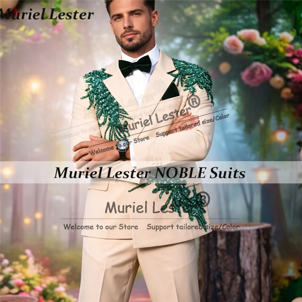 Unique Men'S Formal Wear - Мужской костюм с индивидуальной отделкой стразами