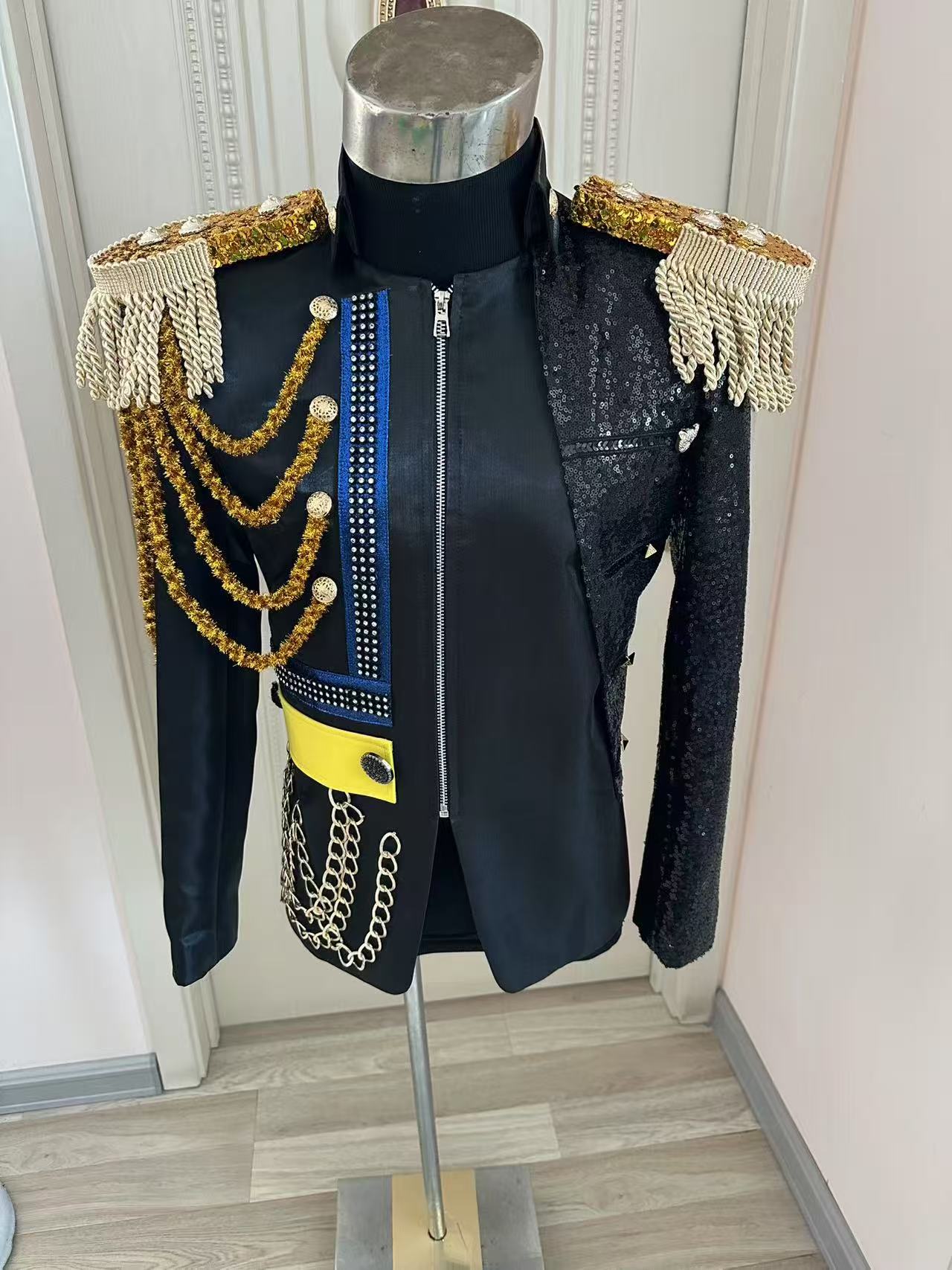 Men'S Formal Wear - Новая мужская королевская куртка с кисточками