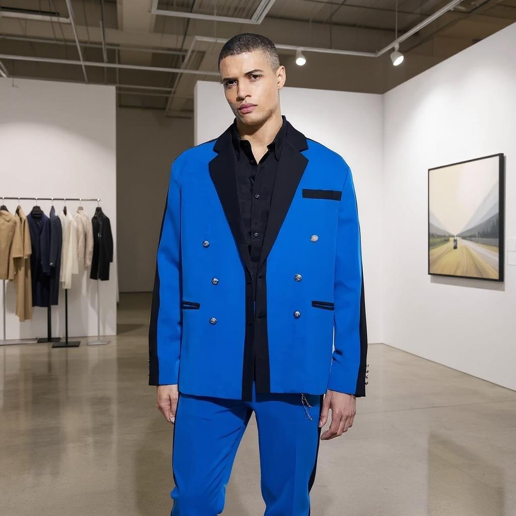 Men'S Formal Wear - Двубортные мужские костюмы, облегающие свадебные смокинги
