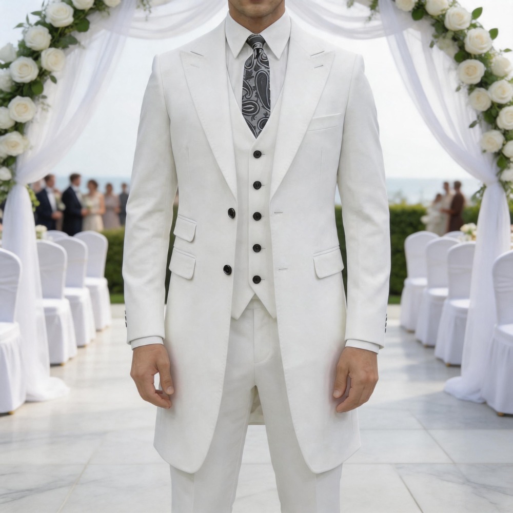 Formal Men Party Wear Jacket - Мужской костюм Slim Fit из 3