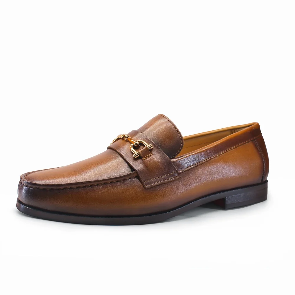 Mens Formal - Мужские лоферы, модельные туфли с круглым