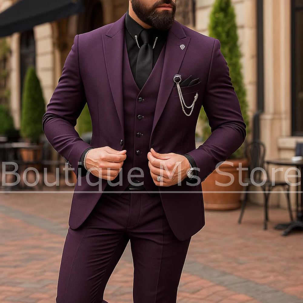 Мужской костюм-тройка: однобор – обзор и цена Formal Men Party Wear Jacket