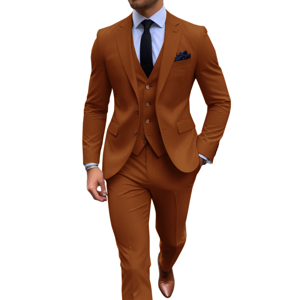 Розовый мужской костюм из трех – обзор и цена Men'S Formal Wear Attire