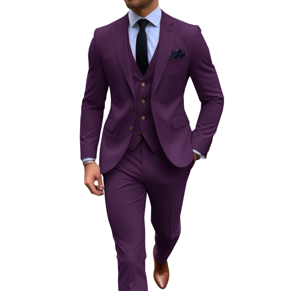 Розовый мужской костюм из трех – обзор и цена Men'S Formal Wear Attire