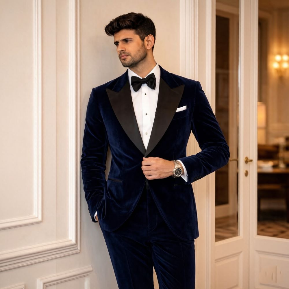 Мужские бархатные костюмы Slim – обзор и цена Formal Men Party Wear Jacket