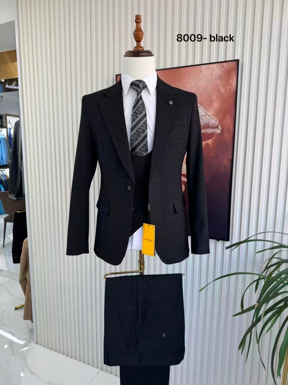 Мужской костюм-тройка в клетку – обзор и цена Formal Men Party Wear Jacket