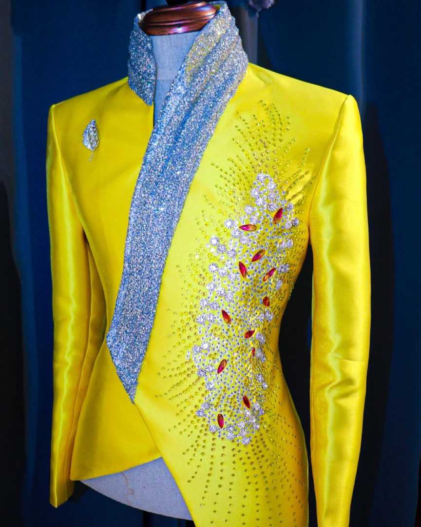 Модные желтые свадебные смокин – обзор и цена Unique Men'S Formal Wear