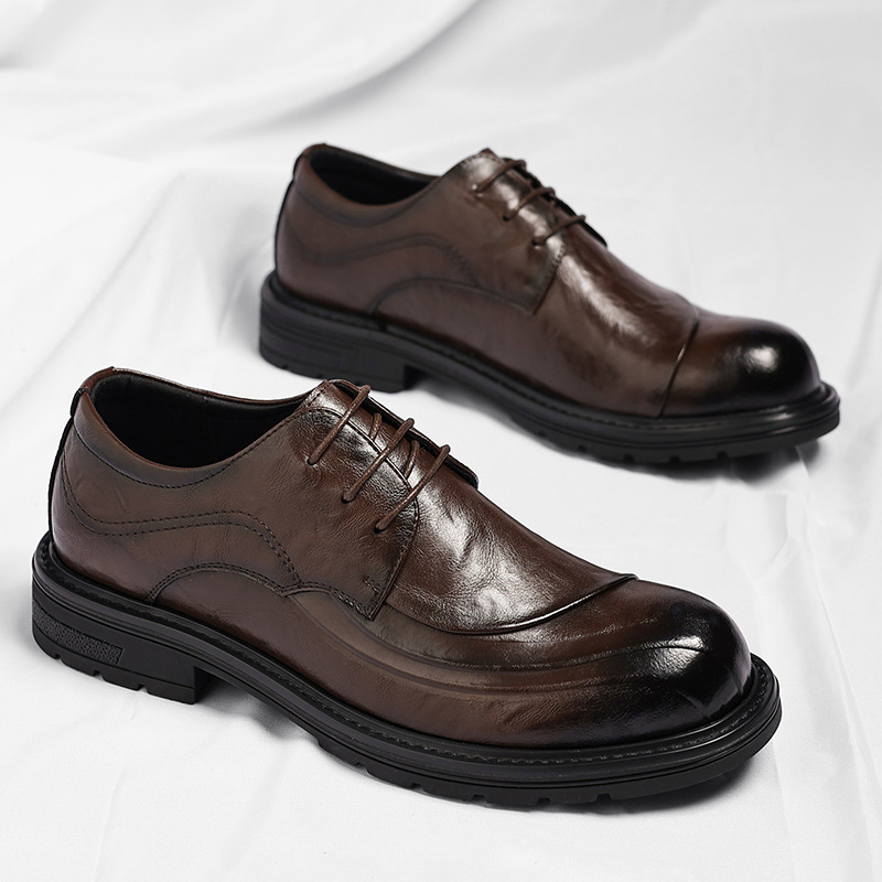 Коричневые туфли из натурально – обзор и цена Men'S Formal Wear
