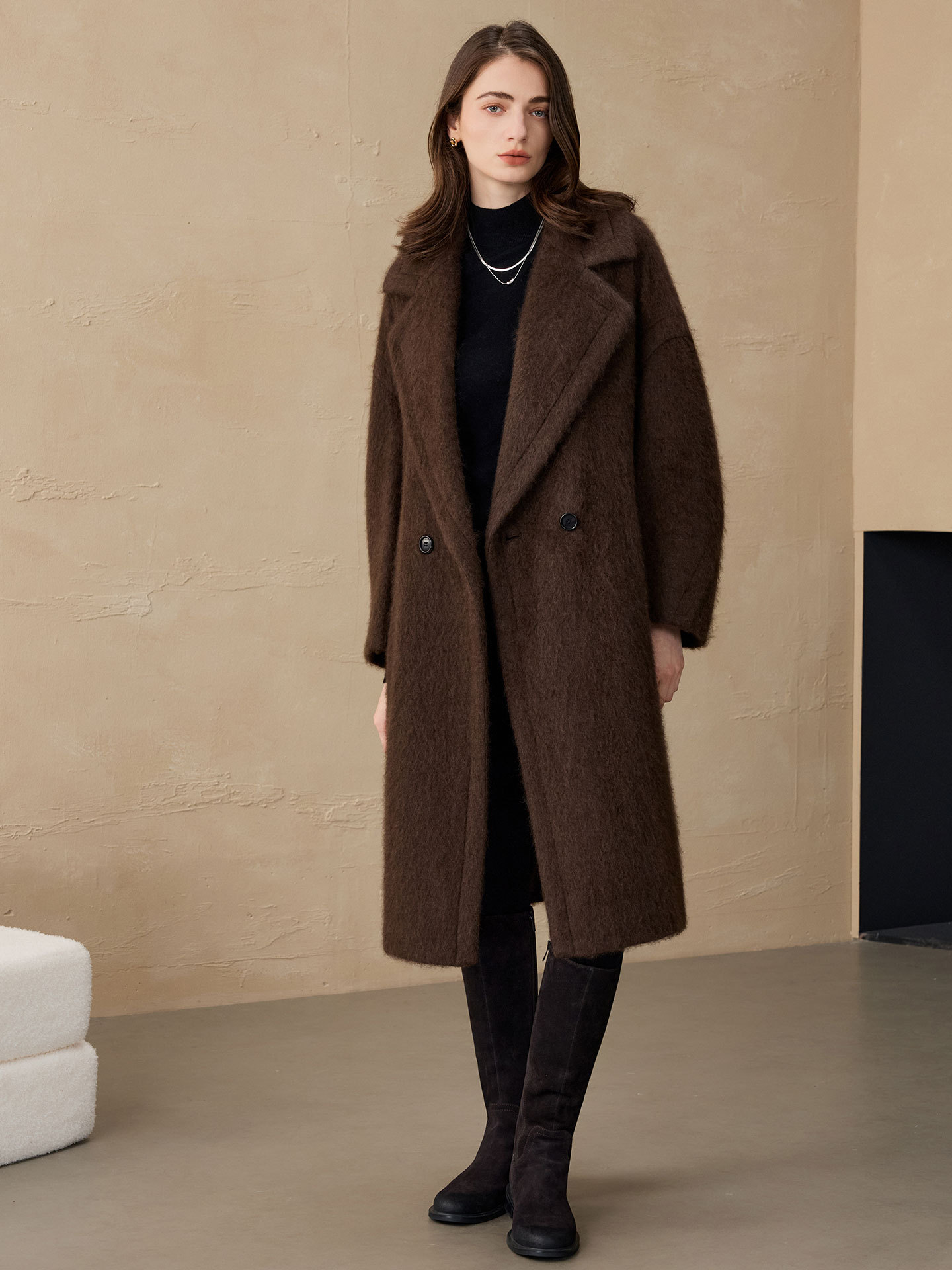 Женский шерстяной пиджак Allin – обзор и цена Wool Suit Jacket