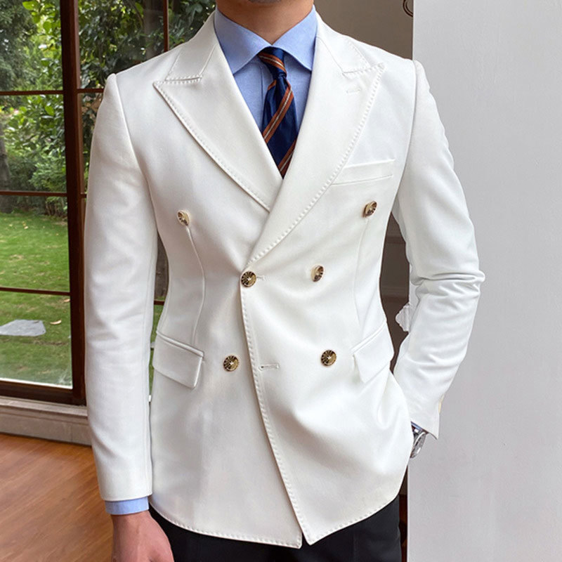 Однотонные мужские костюмы для – обзор и цена Formal Men Party Wear Jacket