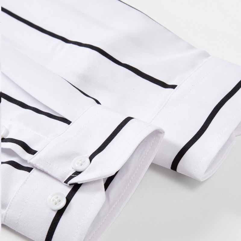 Мужская полосатая рубашка с дл – обзор и цена Mens Formal