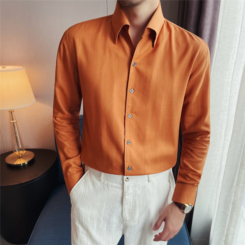 Мужская рубашка из 100% лиоцел – обзор и цена Men Formal Wear Clothes