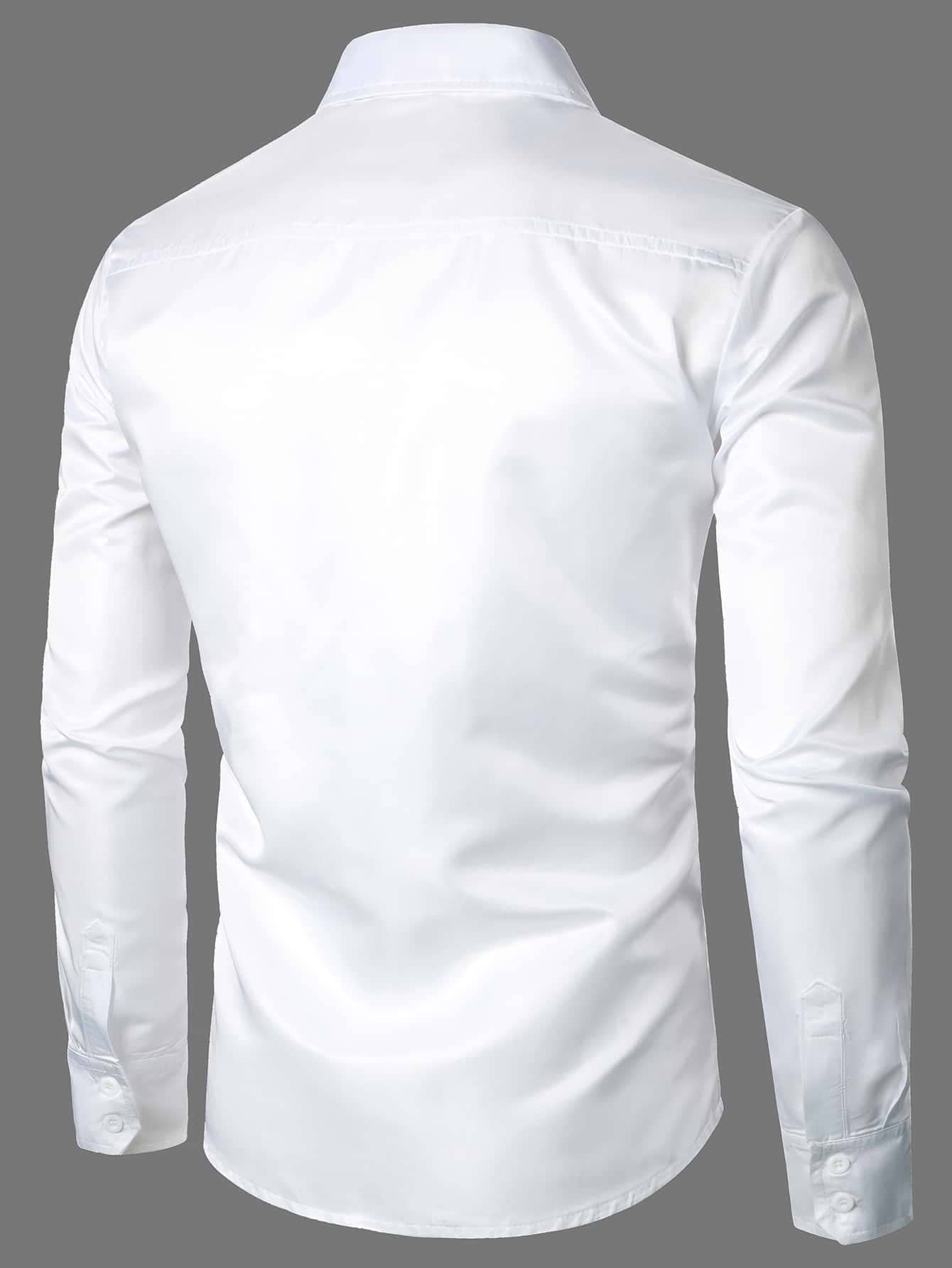 Мужская рубашка Calvornis с пу – обзор и цена Mens Formal