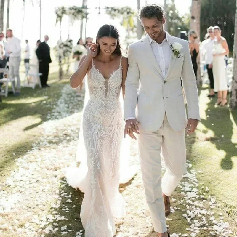 Льняной свадебный смокинг для  – обзор и цена Men'S Formal Wear Attire