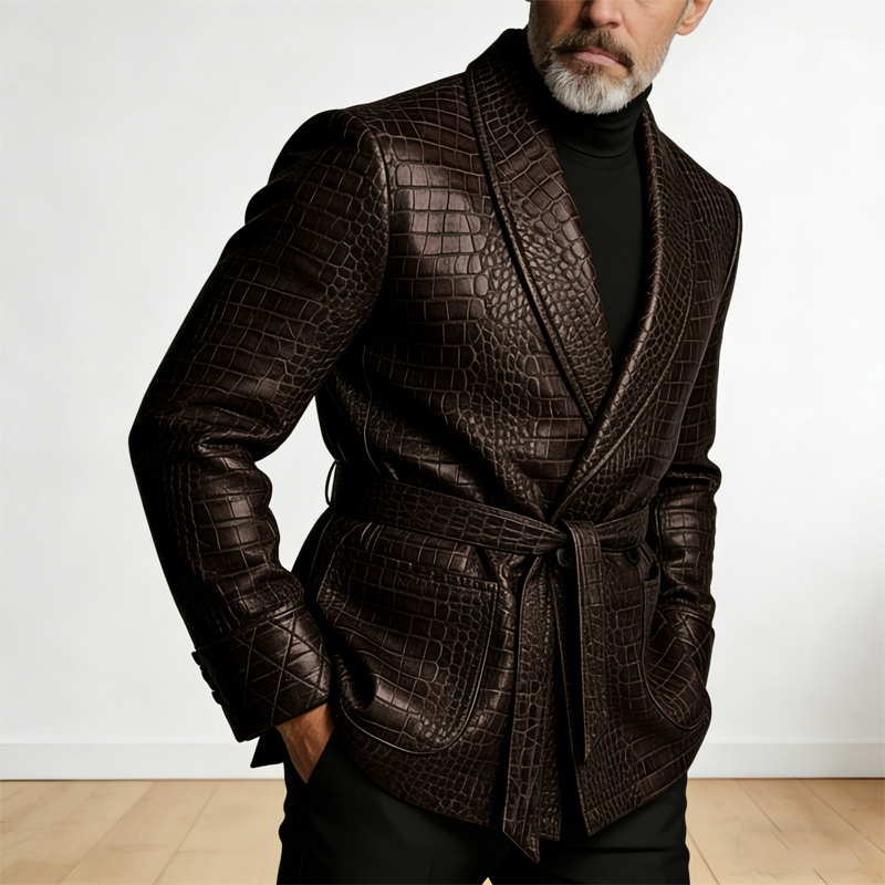    Мужской кожаный пиджак с к – обзор и цена Formal Men Party Wear Jacket
