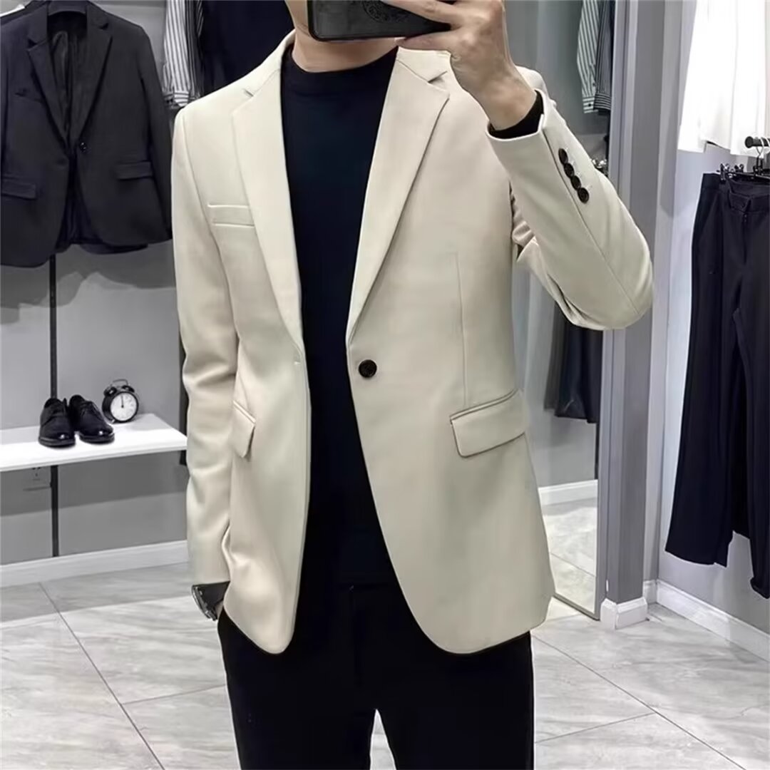 Мужской приталенный пиджак в к – обзор и цена Asian Men Formal Wear