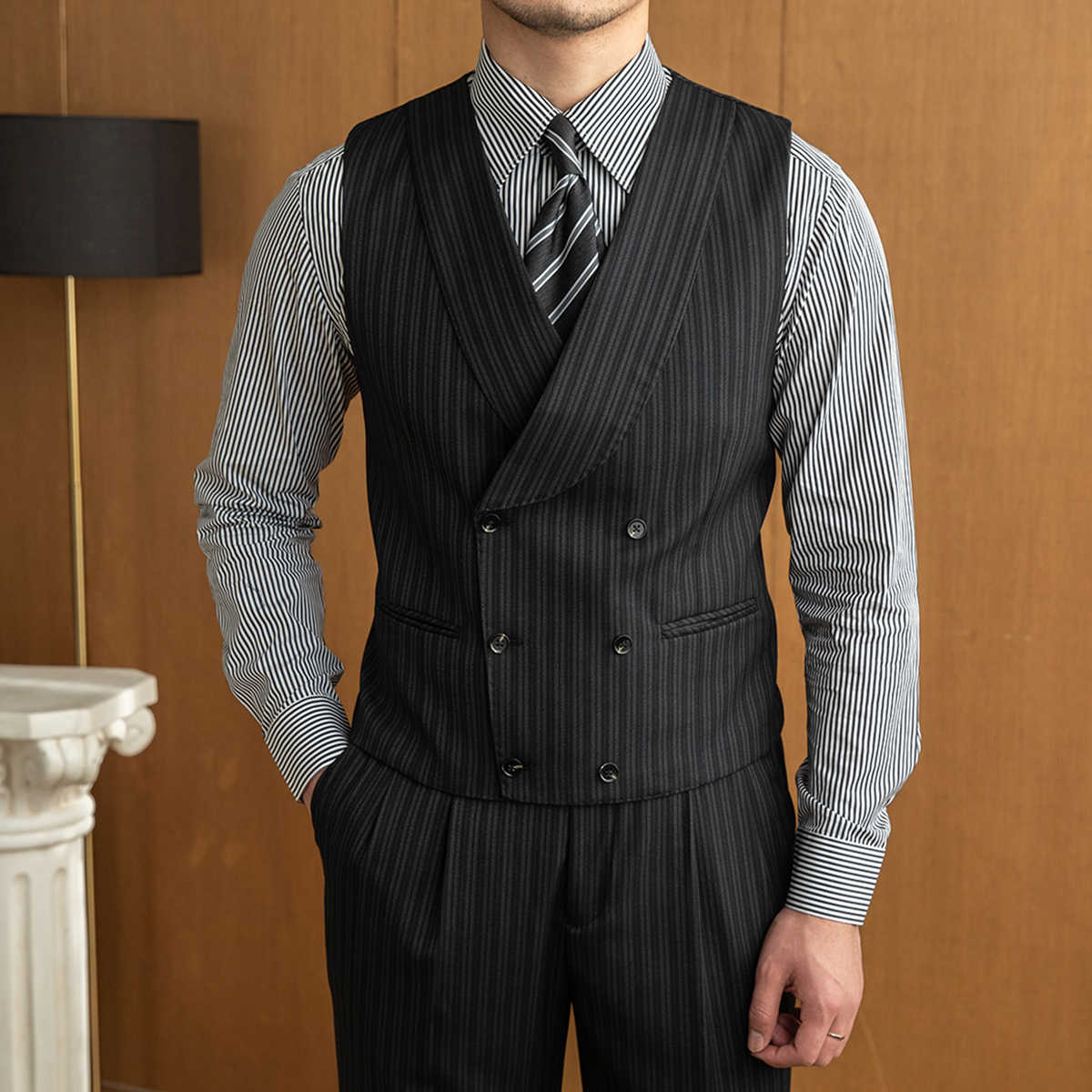 Коммерческие мужские костюмы,  – обзор и цена Wool Suit Jacket