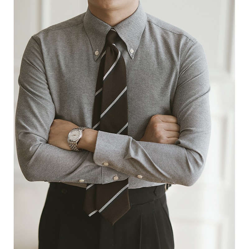 Мужская оксфордская рубашка с  – обзор и цена Mens Formal