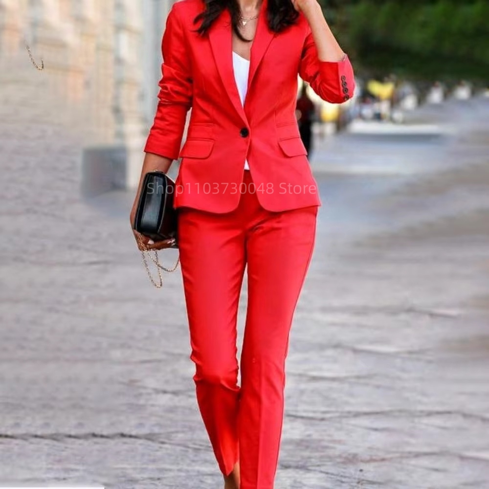 Модный офисный женский костюм: – обзор и цена Wool Suit Jacket