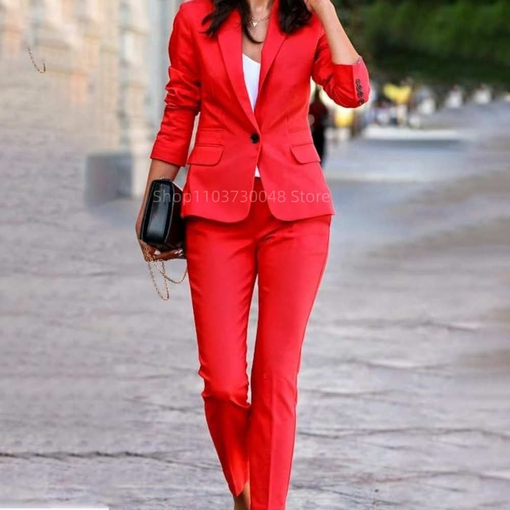 Модный офисный женский костюм: – обзор и цена Wool Suit Jacket